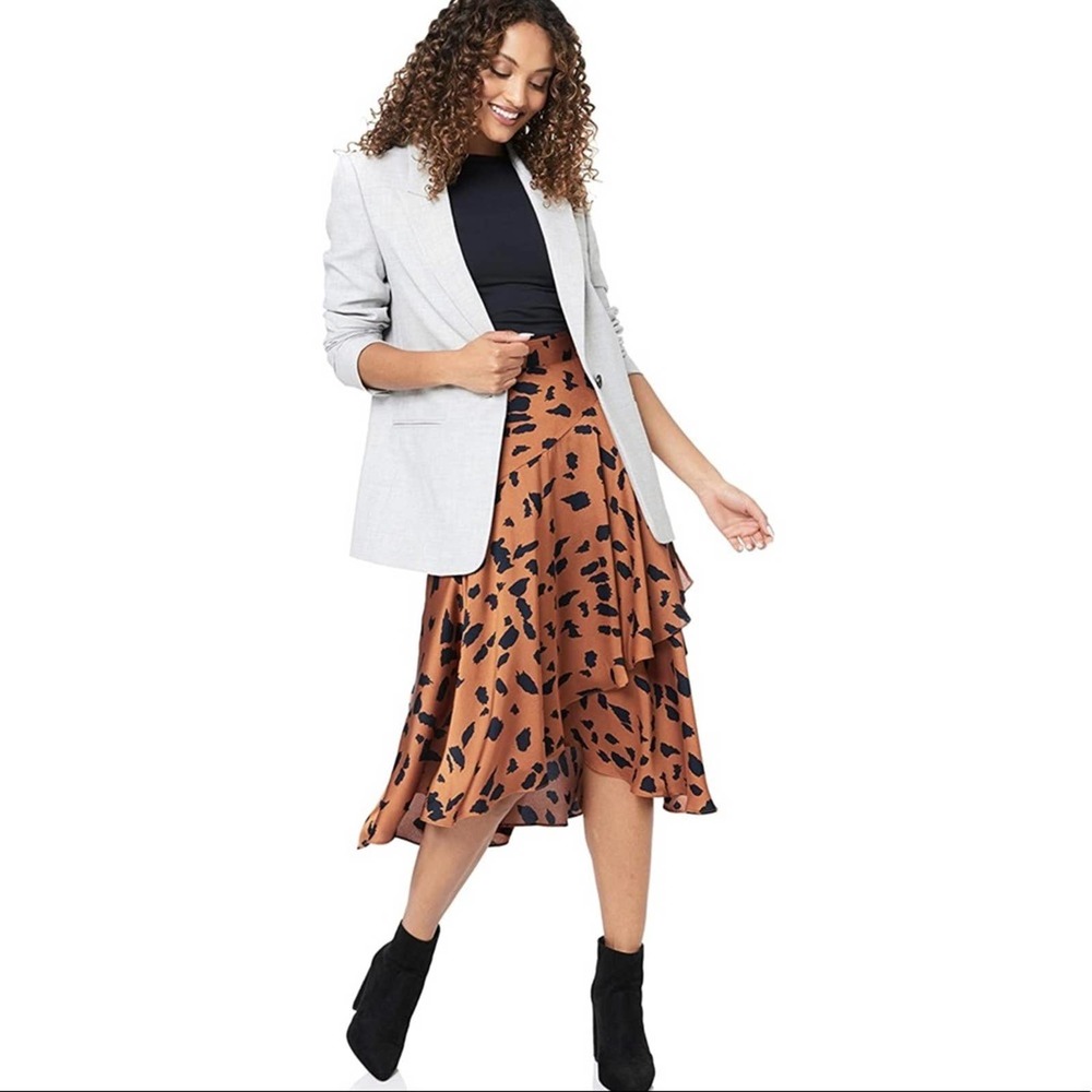 Cooper St Wrap Skirt Wild Cat Print - Picture 3 of 10